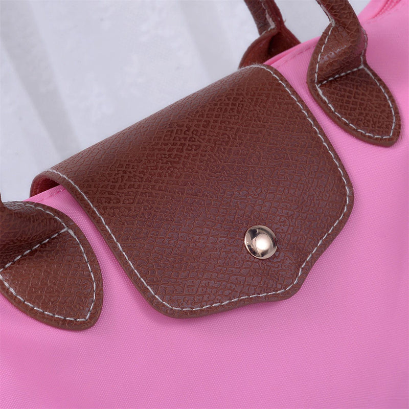 HM782 Britney Nylon Double Handle Mini Crossbody Bag - MiMi Wholesale