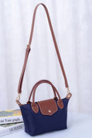 HM782 Britney Nylon Double Handle Mini Crossbody Bag - MiMi Wholesale