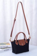 HM782 Britney Nylon Double Handle Mini Crossbody Bag - MiMi Wholesale