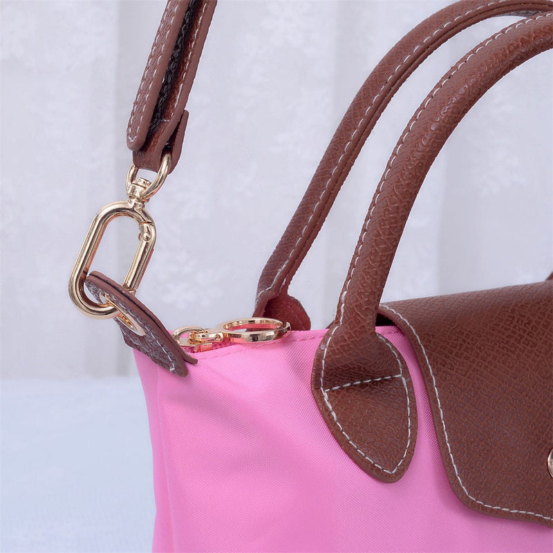 HM782 Britney Nylon Double Handle Mini Crossbody Bag - MiMi Wholesale