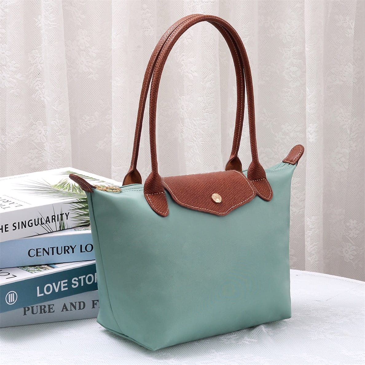 HM783 Dorian 13 inch Nylon Tote Bag - MiMi Wholesale