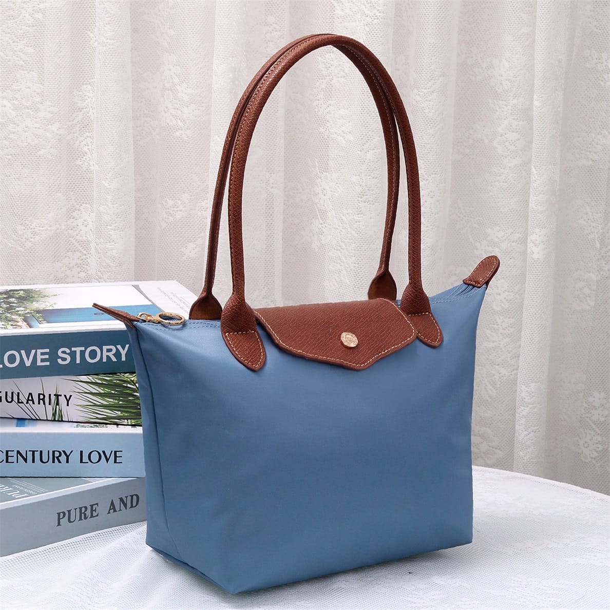 HM783 Dorian 13 inch Nylon Tote Bag - MiMi Wholesale