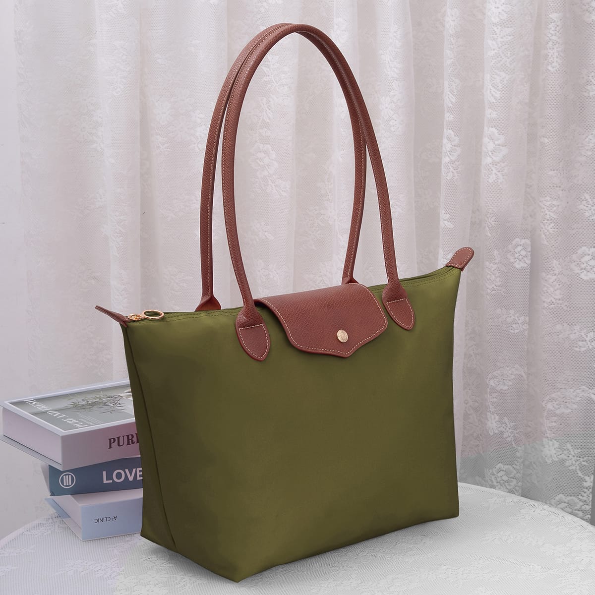 HM785 Dorian 20 inch Nylon Tote Bag - MiMi Wholesale