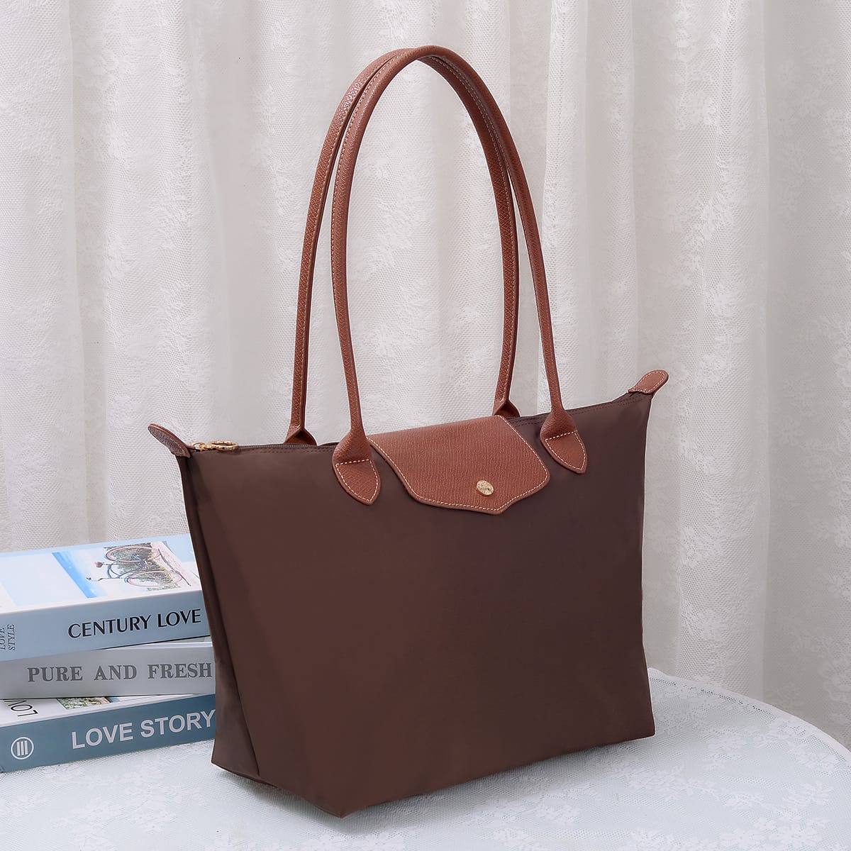 HM785 Dorian 20 inch Nylon Tote Bag - MiMi Wholesale