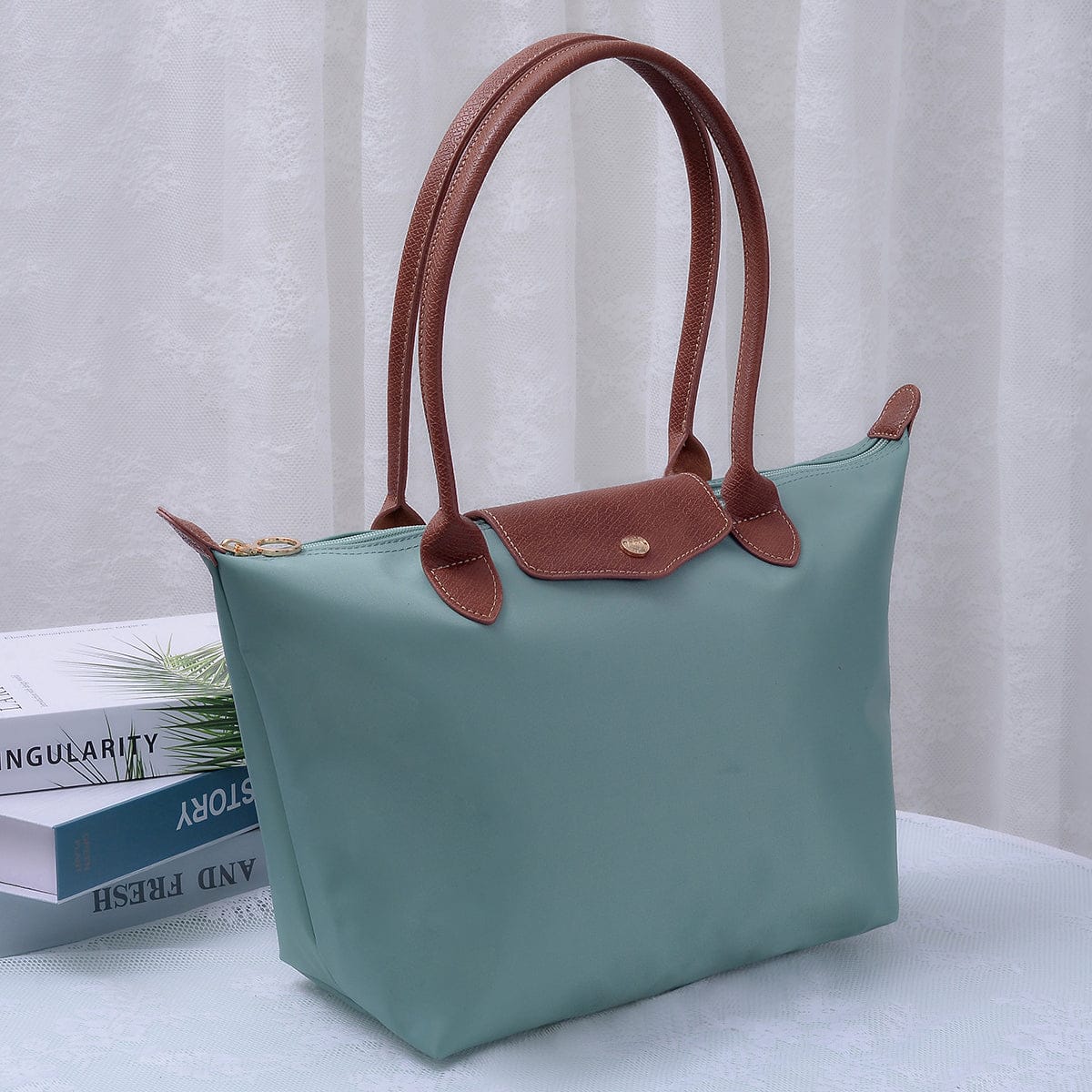 HM785 Dorian 20 inch Nylon Tote Bag - MiMi Wholesale