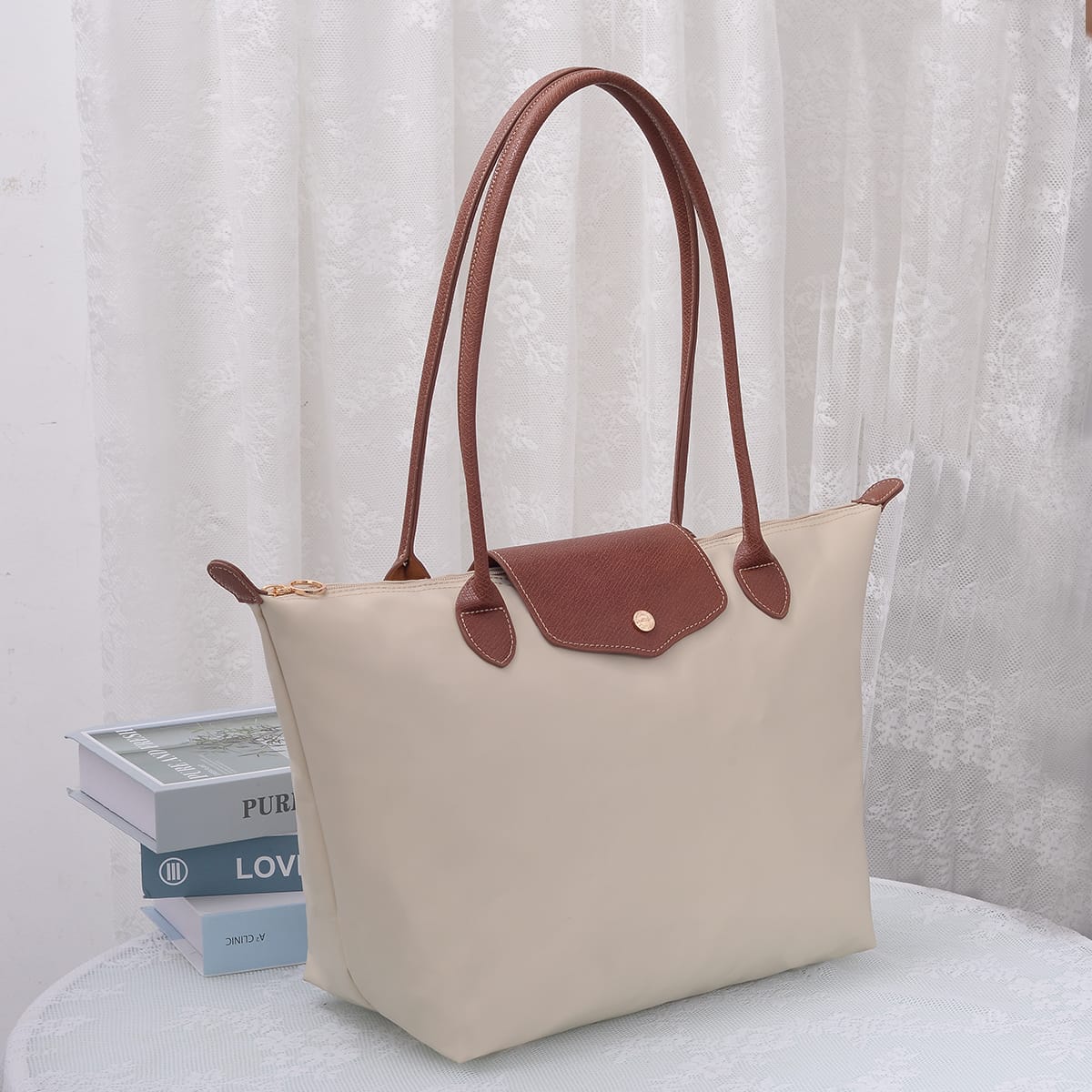 HM785 Dorian 20 inch Nylon Tote Bag - MiMi Wholesale