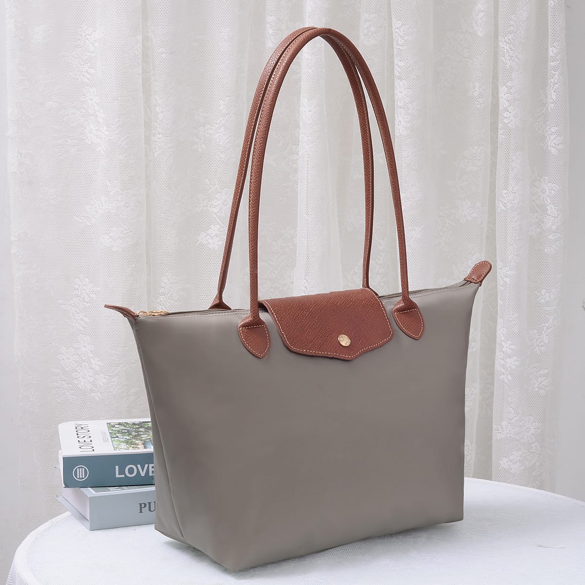HM785 Dorian 20 inch Nylon Tote Bag - MiMi Wholesale