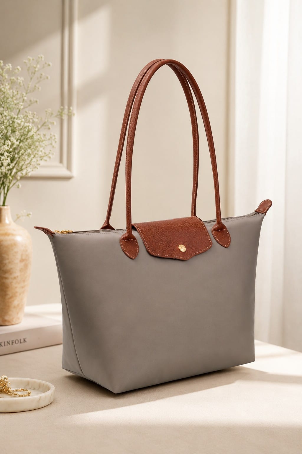 HM785 Dorian 20 inch Nylon Tote Bag - MiMi Wholesale