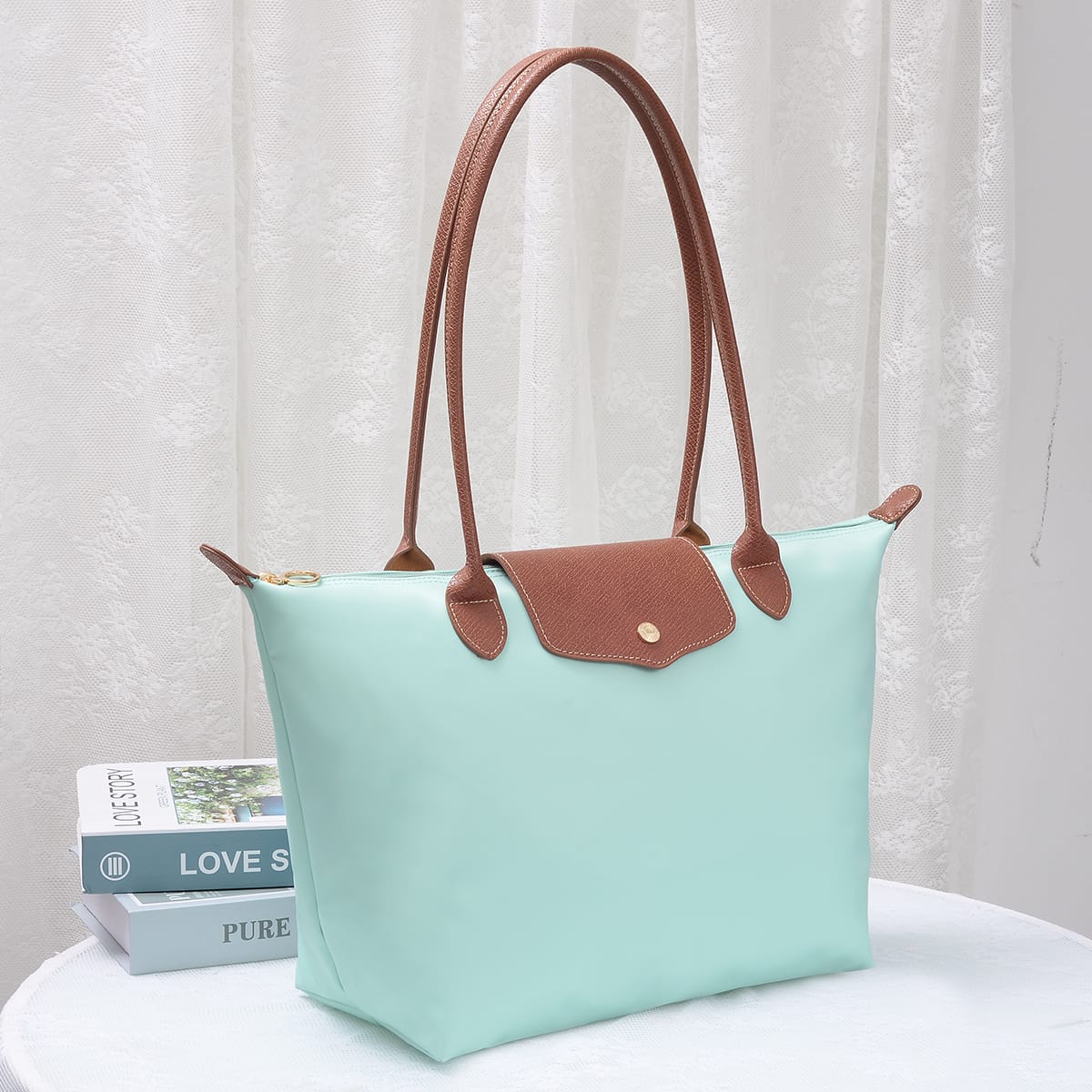 HM785 Dorian 20 inch Nylon Tote Bag - MiMi Wholesale