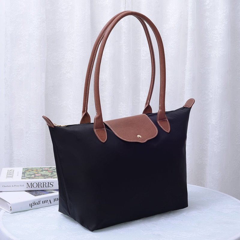 HM785 Dorian Nylon Tote Bag - MiMi Wholesale