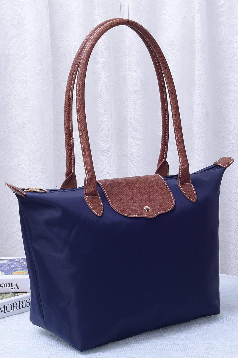 HM785 Dorian Nylon Tote Bag - MiMi Wholesale