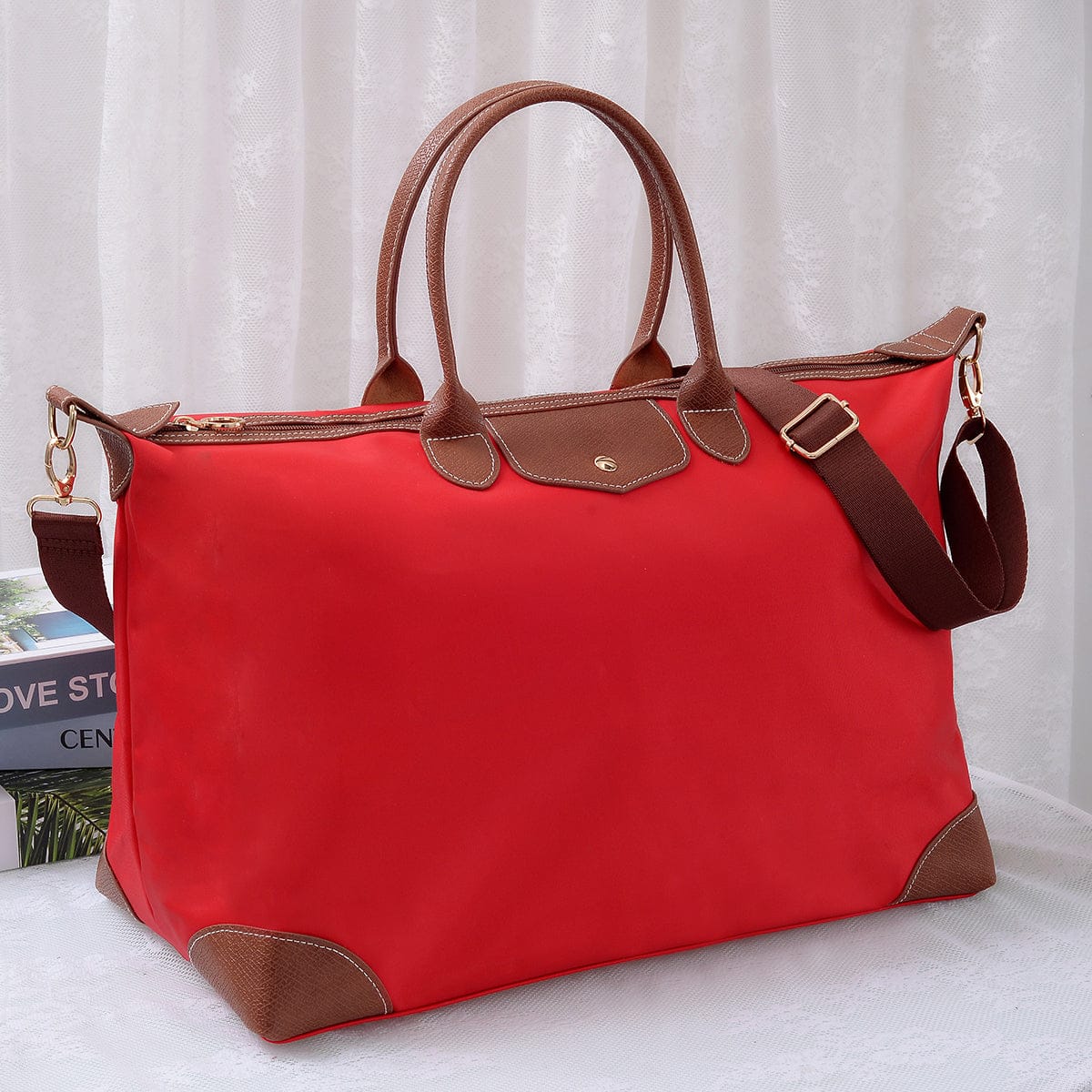 HM786 Marisa Nylon Duffel/Weekender Bag - MiMi Wholesale