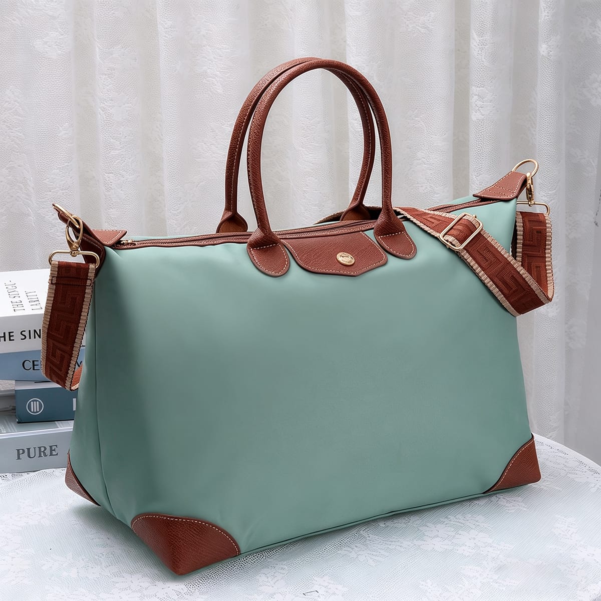 HM786 Marisa Nylon Duffel/Weekender Bag - MiMi Wholesale
