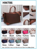 HM786 Marisa Nylon Duffel/Weekender Bag - MiMi Wholesale