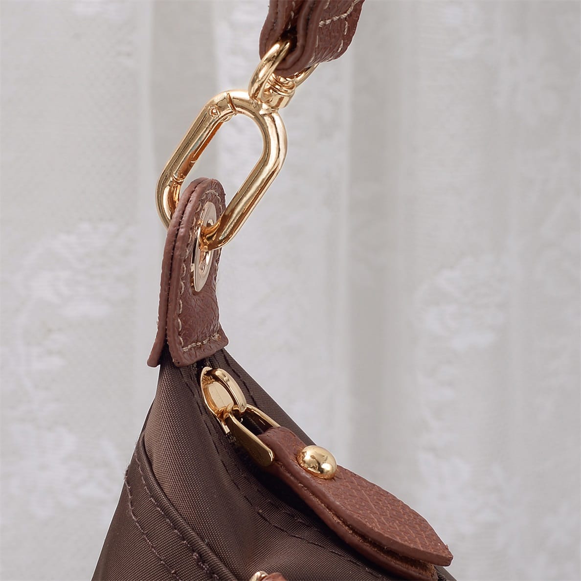 HM787 Ciara Nylon Crossbody Bag - MiMi Wholesale