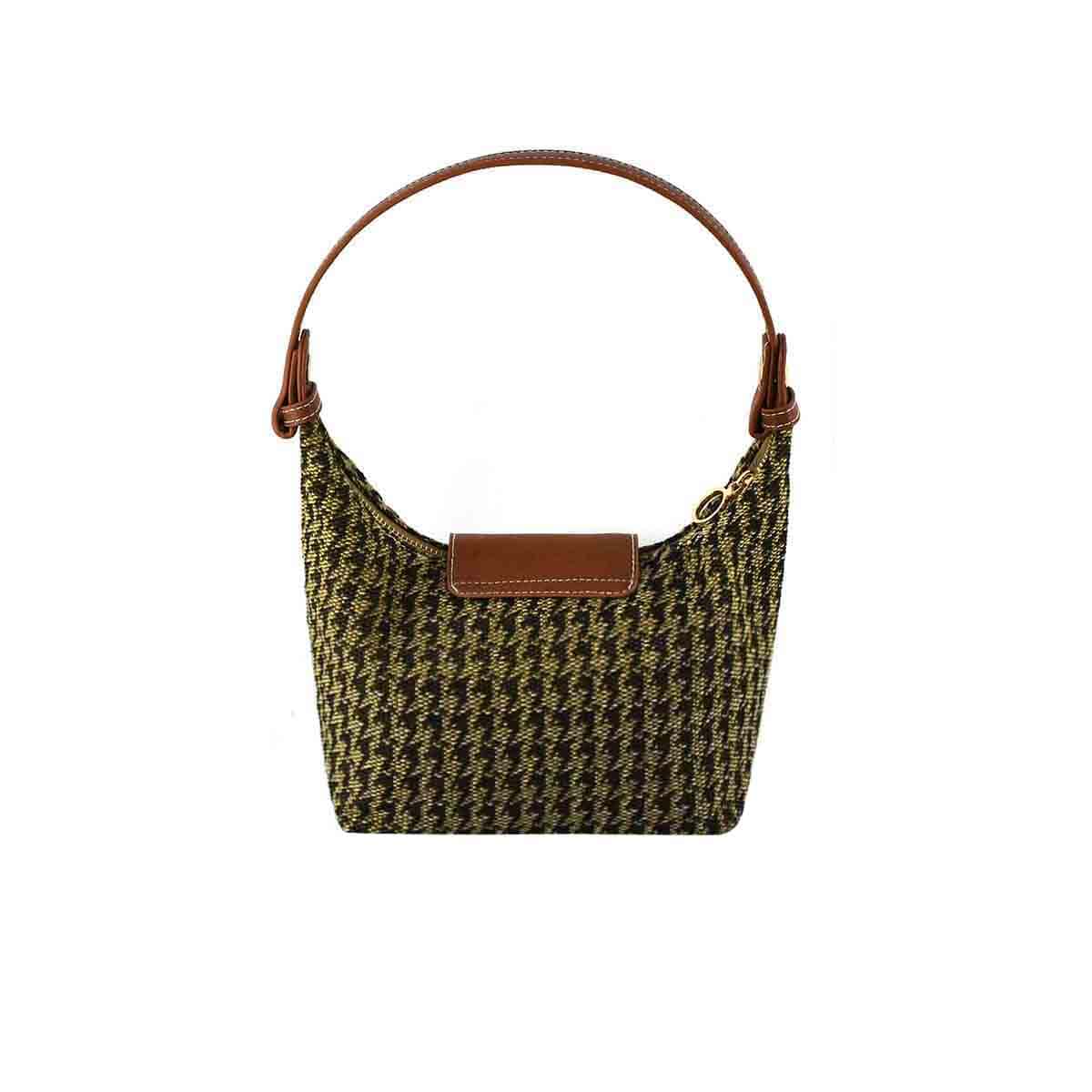 HT780 Houndstooth Convertible Clutch/Shoulder/Crossbody Bag - MiMi Wholesale
