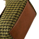 HT780 Houndstooth Convertible Clutch/Shoulder/Crossbody Bag - MiMi Wholesale