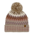 HTC0060 Multi Color Chevron Yarn Beanie - MiMi Wholesale