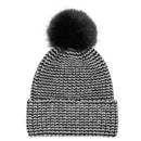 HTC0064 Two Tone Angora Cuff Beanie - MiMi Wholesale