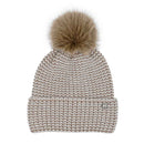HTC0064 Two Tone Angora Cuff Beanie - MiMi Wholesale