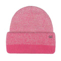 HTC0068 Two Tone Heather Stripe Cuff Beanie - MiMi Wholesale