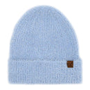 HTC0118 Metallic Eyelash Cuff Beanie - MiMi Wholesale