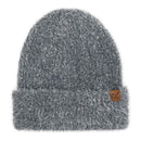HTC0118 Metallic Eyelash Cuff Beanie - MiMi Wholesale