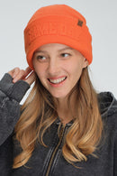 HTC0122 Gameday Embossed Cuff Beanie - MiMi Wholesale