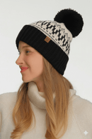 HTE0144 Fair Isle Pattern Yarn Beanie - MiMi Wholesale