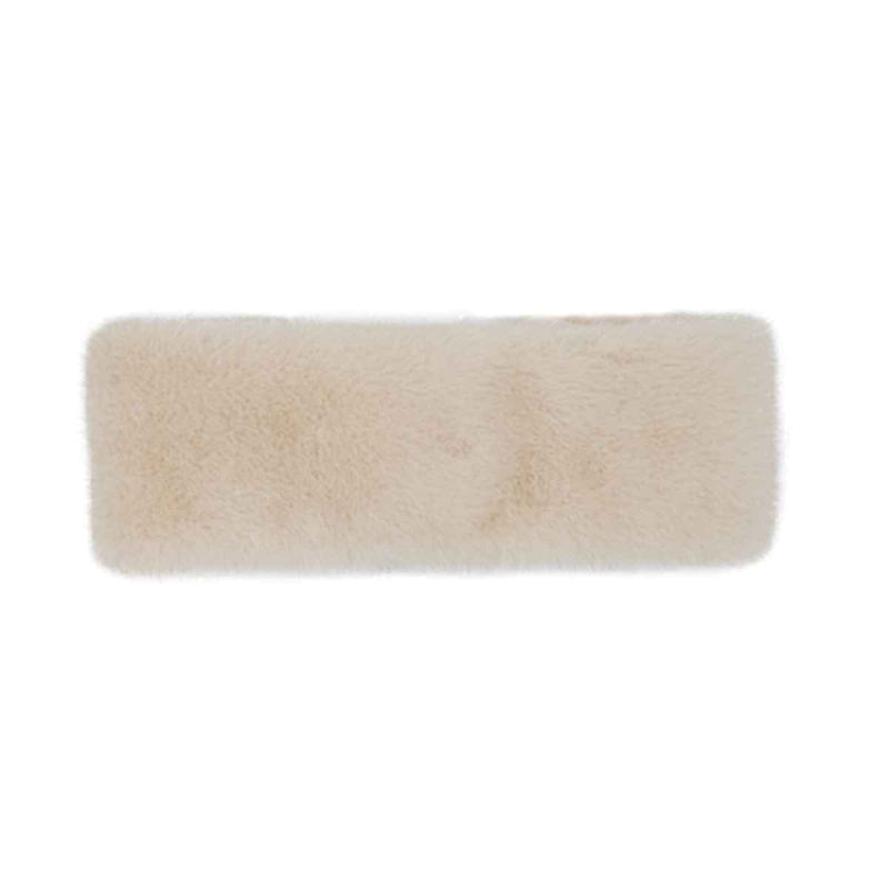 HWE0169 Glitter Short Fur Head Wrap - MiMi Wholesale
