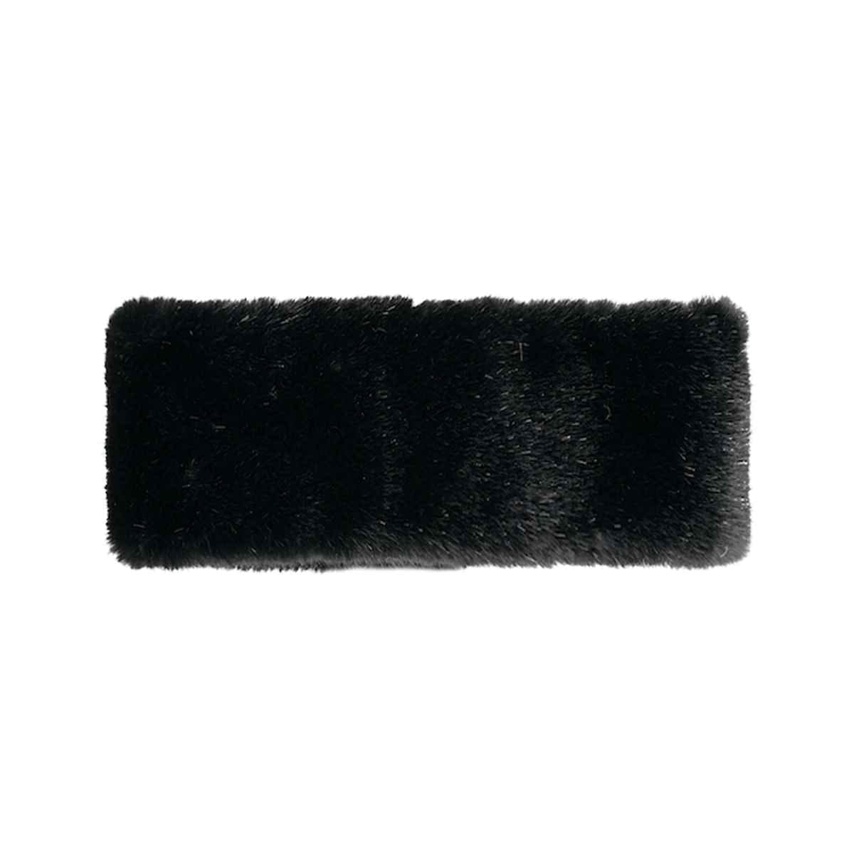 HWE0169 Glitter Short Fur Head Wrap - MiMi Wholesale