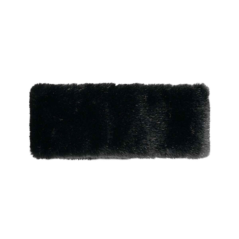 HWE0169 Glitter Short Fur Head Wrap - MiMi Wholesale