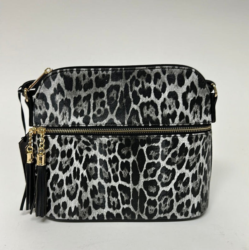 HY5205 Leopard Crossbody Bag