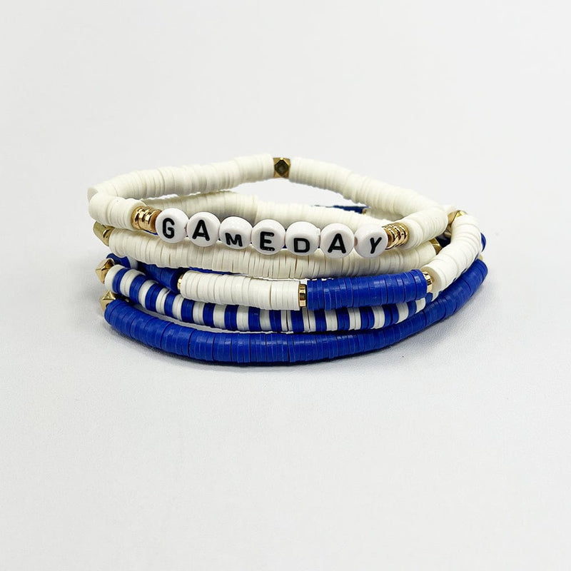 JB1001 Gameday Stretch Bracelet Set - MiMi Wholesale
