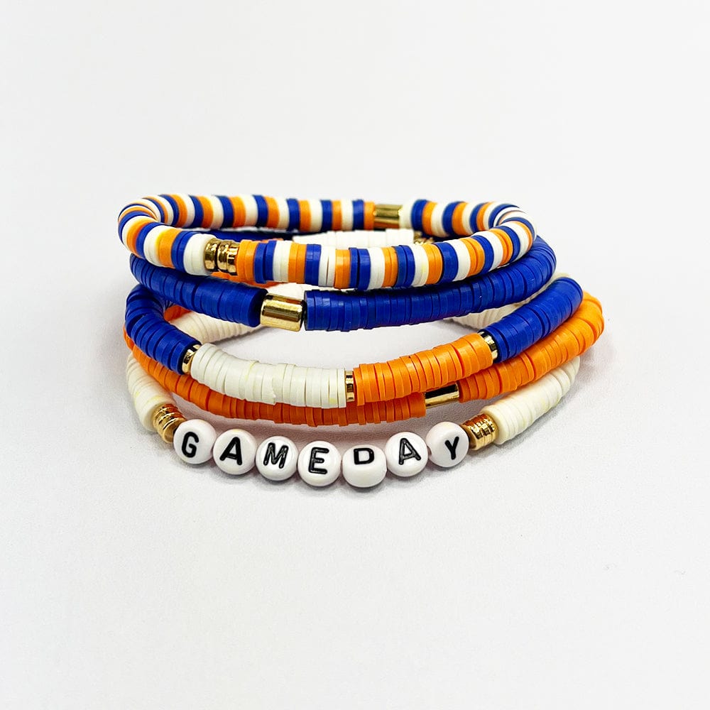 JB1001 Gameday Stretch Bracelet Set - MiMi Wholesale