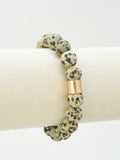 JB6004 Gold Accent Beaded Bracelet - MiMi Wholesale