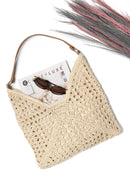JBG231 Marlie Straw Hobo Tote Bag - MiMi Wholesale