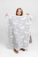 JCL1052K Children's Super Lux Various Pattern Blanket - MiMi Wholesale