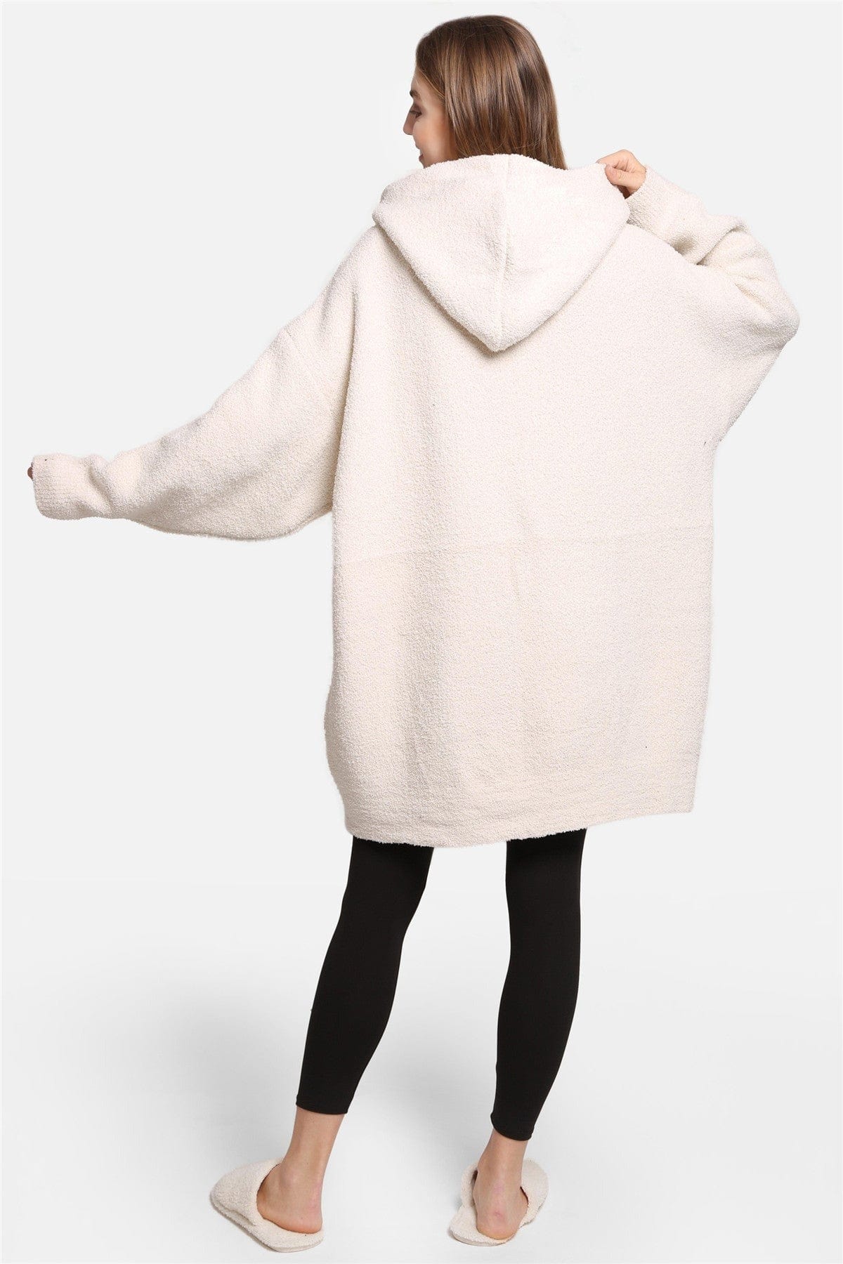 JCL2142 Super Lux Solid Color Wearable Blanket - MiMi Wholesale