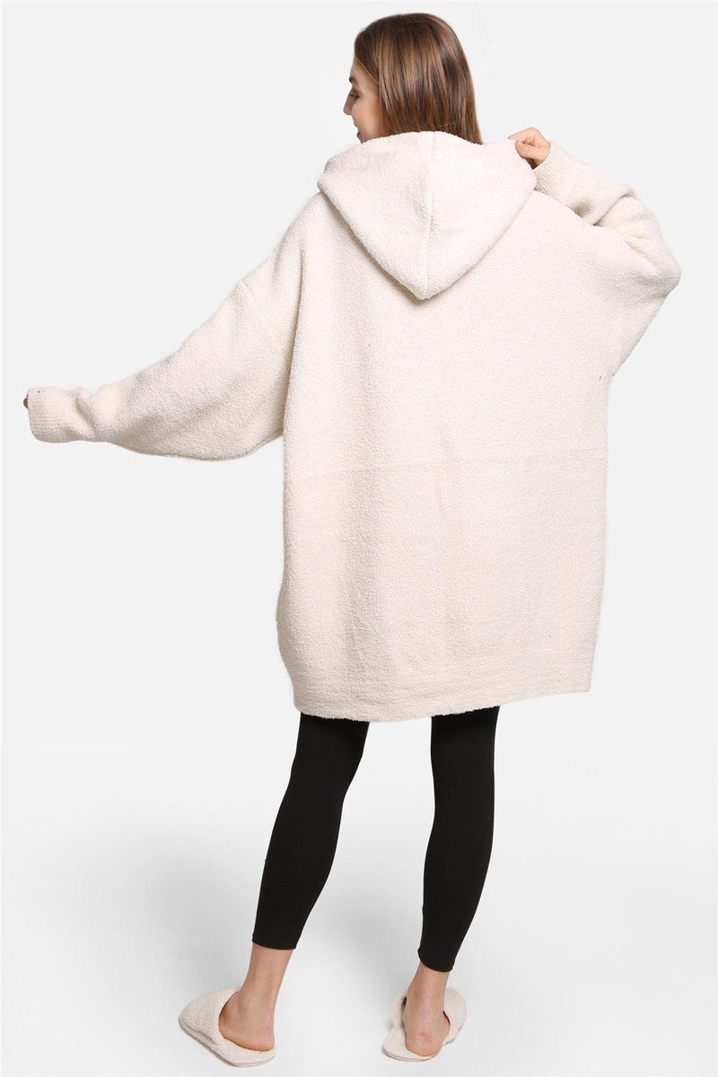JCL2142 Super Lux Solid Color Wearable Blanket - MiMi Wholesale
