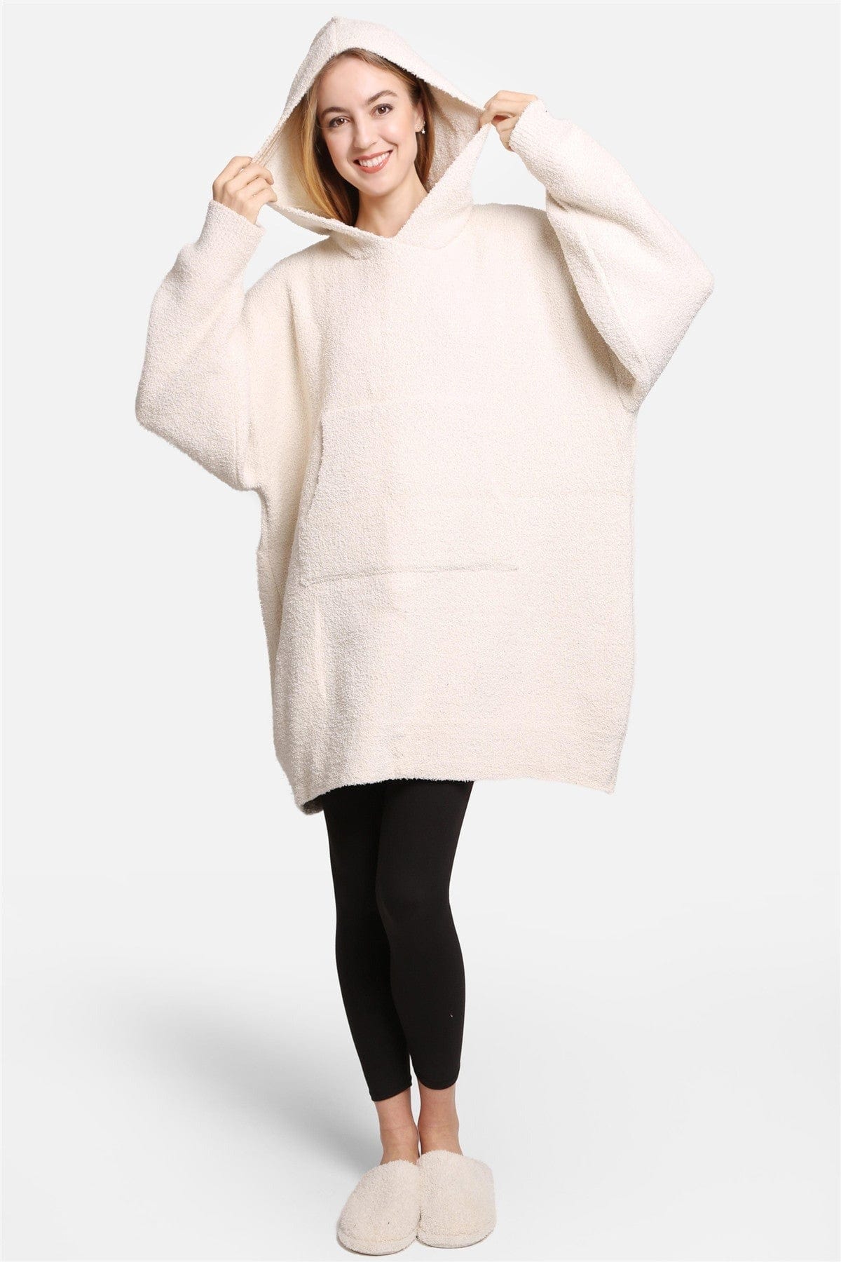 JCL2142 Super Lux Solid Color Wearable Blanket - MiMi Wholesale