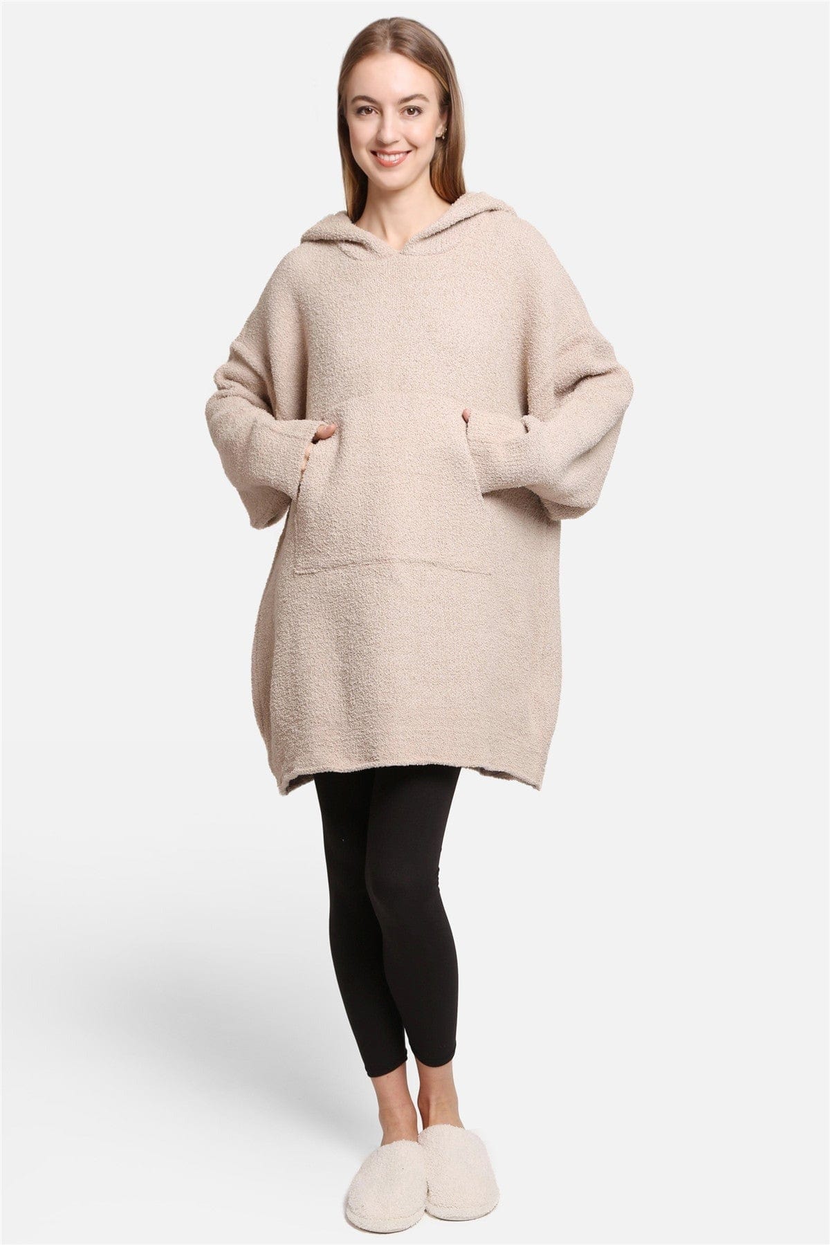 JCL2142 Super Lux Solid Color Wearable Blanket - MiMi Wholesale
