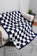 JCL4316 Super Lux Checkered Throw Blanket - MiMi Wholesale