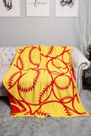 JCL4320 Super Lux Baseball Blanket - MiMi Wholesale
