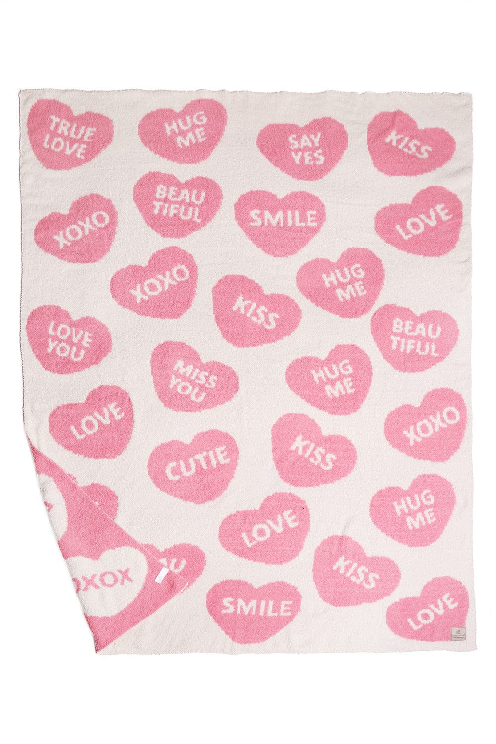 JCL4326 Super Lux Candy Heart Blanket - MiMi Wholesale