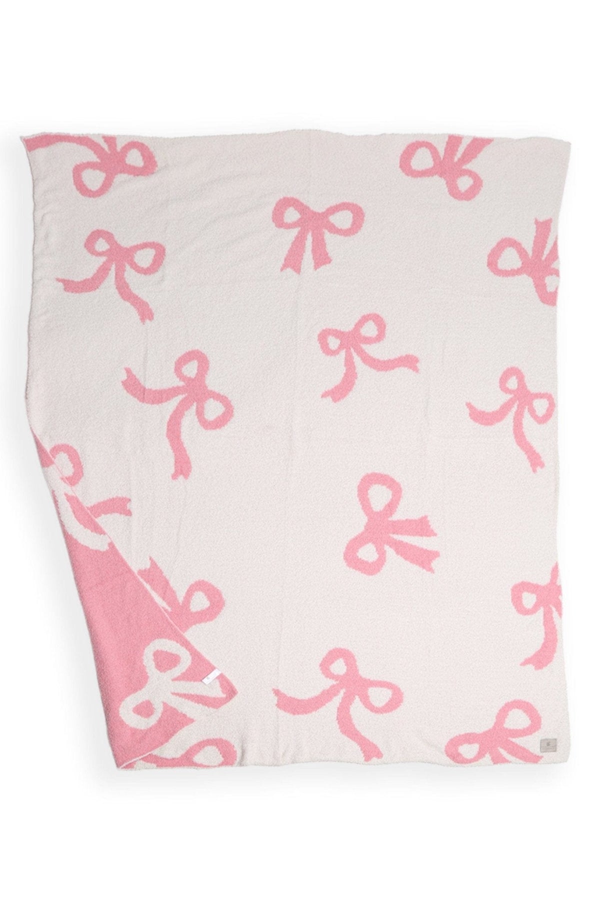 JCL6020 Super Lux Pink Ribbon Blanket - MiMi Wholesale