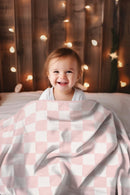 JCL6027K Super Lux Children's Checkered Blanket - MiMi Wholesale