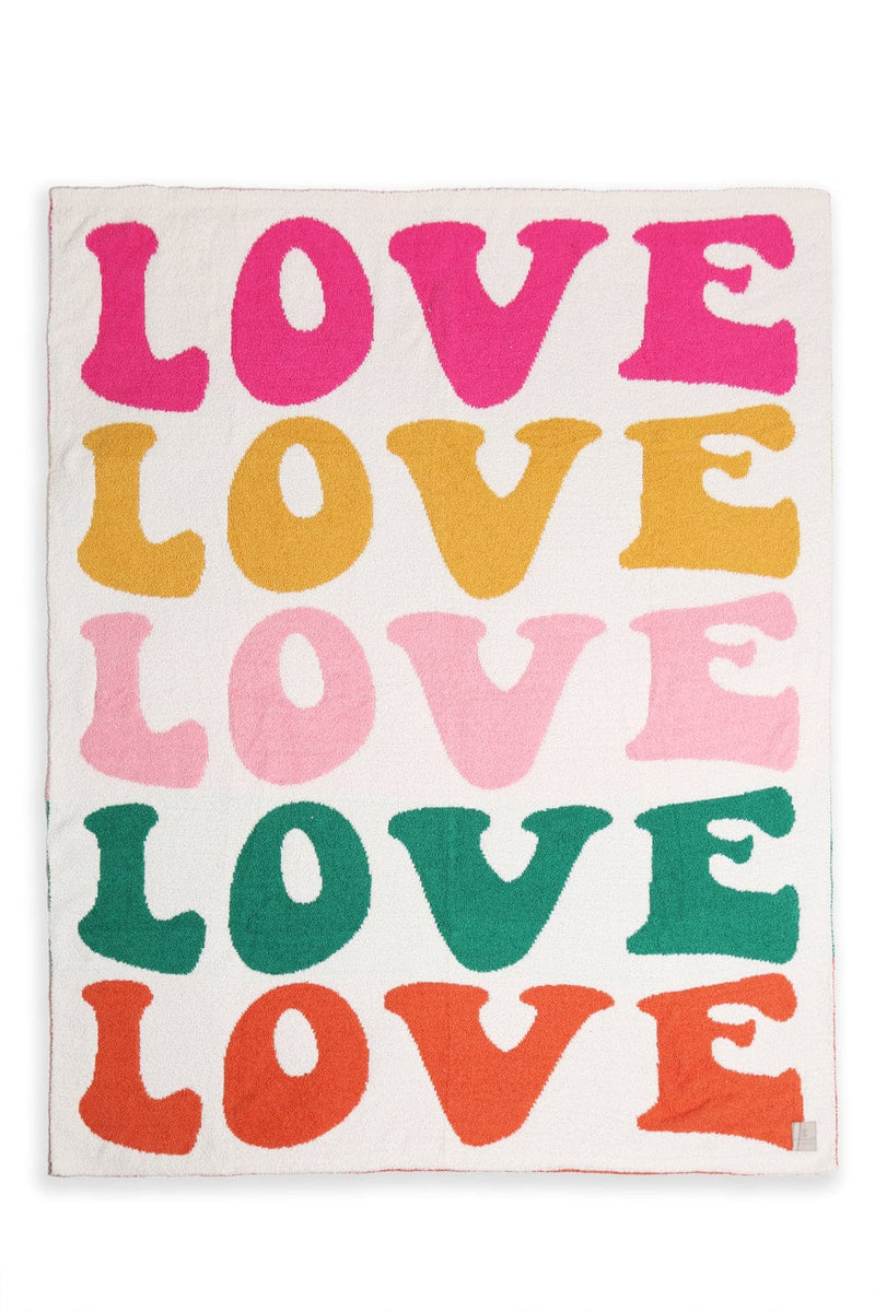 JCL6048 Super Lux Multicolor Love Blanket - MiMi Wholesale