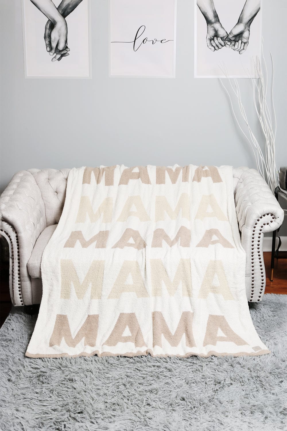 JCL6049 Super Lux Multi Tone Mama Blanket - MiMi Wholesale