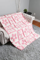 JCL6051 Super Lux Floral Mama Blanket - MiMi Wholesale